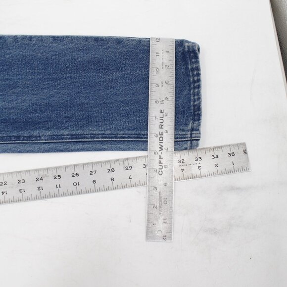 CH. Chapter 2139 3207 Jeans Mens 30 L33 Cotton Button Fly Tapered Leg Low Rise - Picture 8 of 13